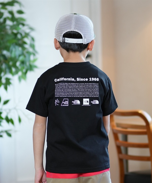 THE NORTH FACE ザ・ノース・フェイス 半袖 Tシャツ キッズ バックプリント NTJ32356