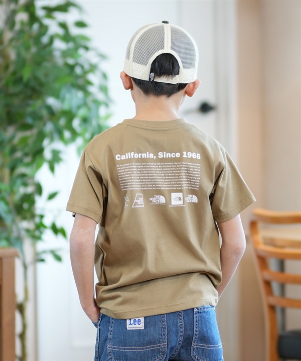THE NORTH FACE ザ・ノース・フェイス 半袖 Tシャツ キッズ バックプリント NTJ32356