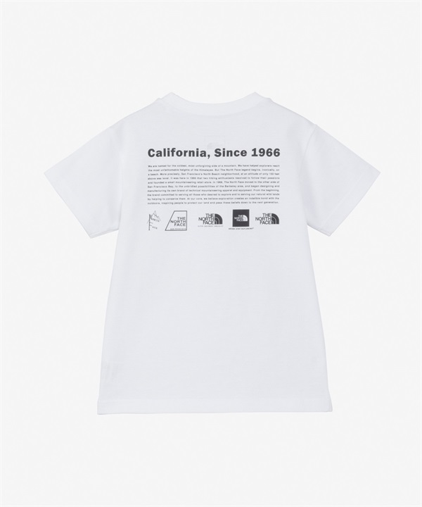 THE NORTH FACE ザ・ノース・フェイス Tシャツ キッズ 半袖 UVカット トドラーショートスリーブヒストリカルロゴティー NTT32556