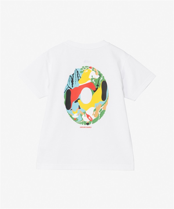 THE NORTH FACE ザ・ノース・フェイス Tシャツ キッズ 半袖 吸汗速乾 UVカット トドラーショートスリーブイーエスサーキュレーションティー NTT32577