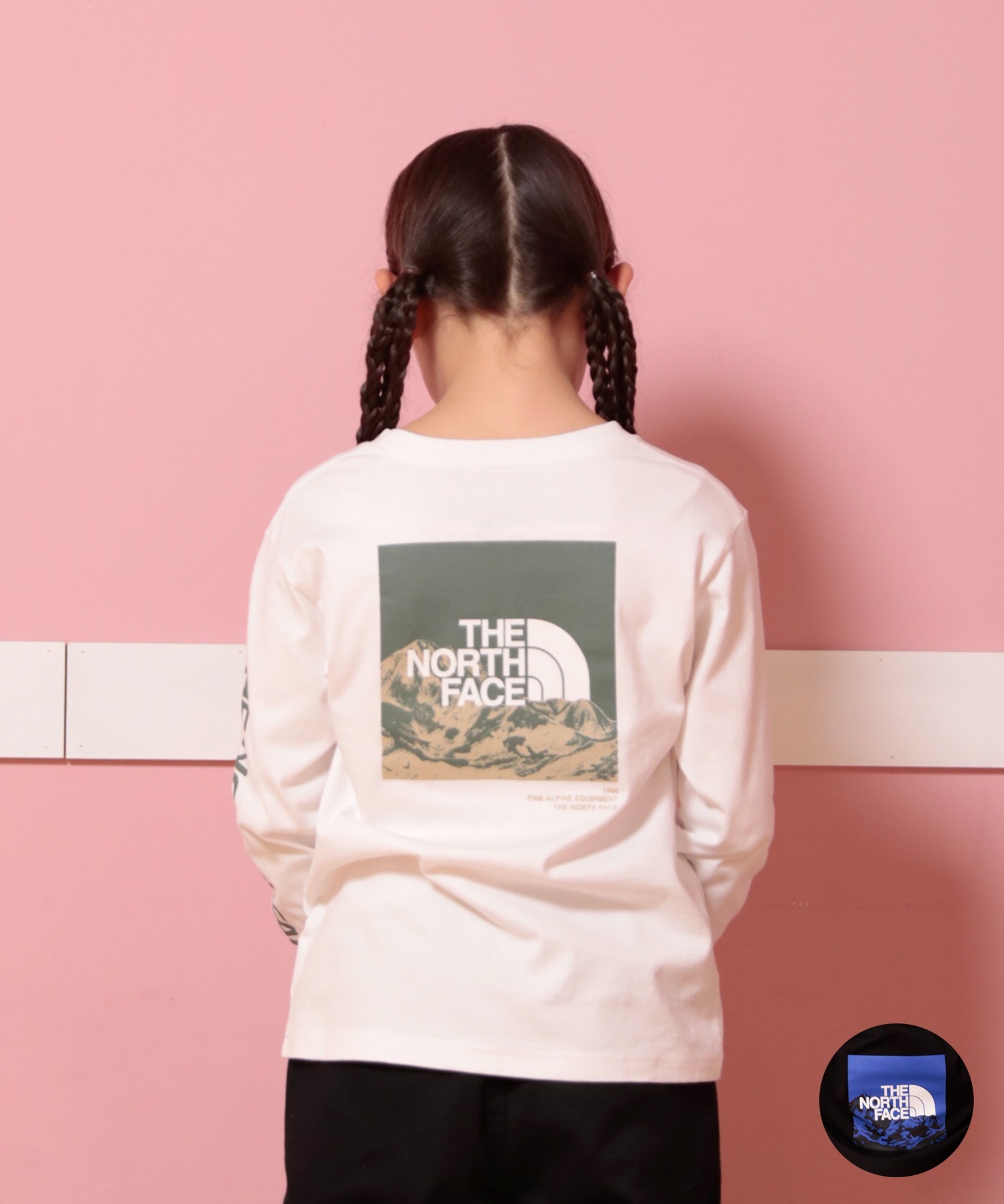 THE NORTH FACE ザ・ノース・フェイス Tシャツ キッズ 長袖 ロン