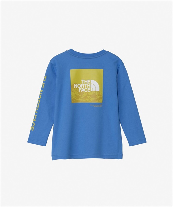 THE NORTH FACE ザ・ノース・フェイス Tシャツ キッズ 長袖 ロンT バックプリント トドラーロングスリーブスリーブグラフィックティー NTT32537