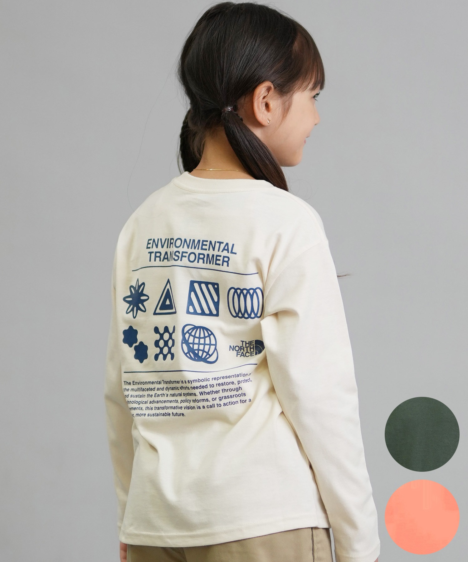 THE NORTH FACE ザ・ノース・フェイス 長袖 Tシャツ ロンT キッズ