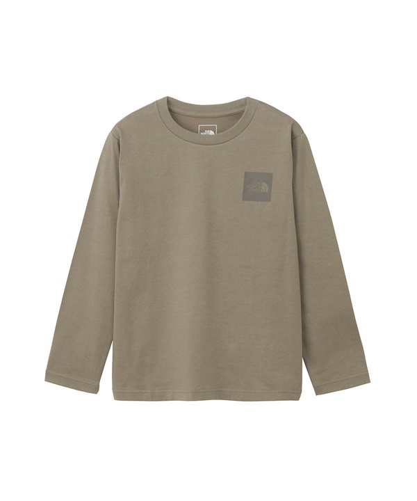 THE NORTH FACE ザ・ノース・フェイス 長袖 Tシャツ ロンT キッズ 子供 シンプル T L S S-SQU LG T NTT32531