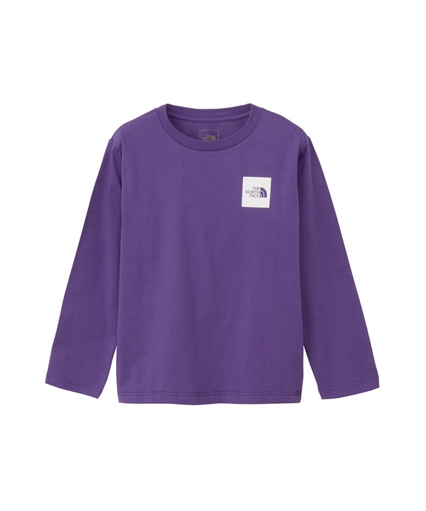 THE NORTH FACE ザ・ノース・フェイス 長袖 Tシャツ ロンT キッズ 子供 シンプル T L S S-SQU LG T NTT32531