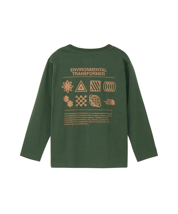 THE NORTH FACE ザ・ノース・フェイス 長袖 Tシャツ ロンT キッズ 子供 T L S GRAPHIC TEE NTT82533