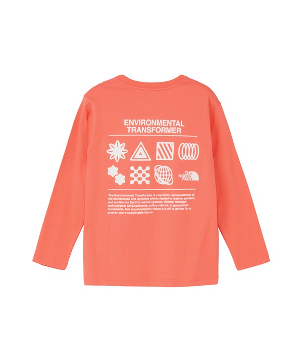 THE NORTH FACE ザ・ノース・フェイス 長袖 Tシャツ ロンT キッズ 子供 T L S GRAPHIC TEE NTT82533
