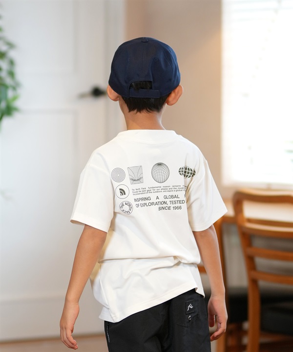 THE NORTH FACE ザ・ノース・フェイス 水着 ラッシュガード 半袖 Tシャツ キッズ ジュニア 子供 水陸両用 UVカット NTJ12563