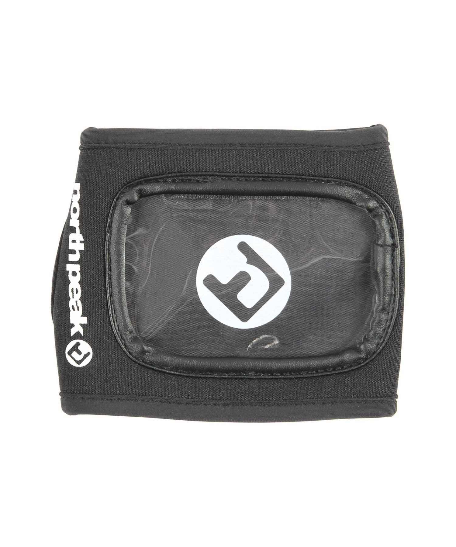 north peak ノースピーク スノーボード パスケース チケットケース リフト券入れ HAND PASS CASE NP-5350 ムラサキスポーツ 25-26モデル(BK-ONE)
