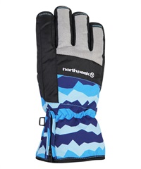 northpeak ノースピーク JUNIOR GLOVES ジュニア スノーボード グローブ キッズ ムラサキスポーツ 25-26モデル MX I11 【2526】(BL-130)