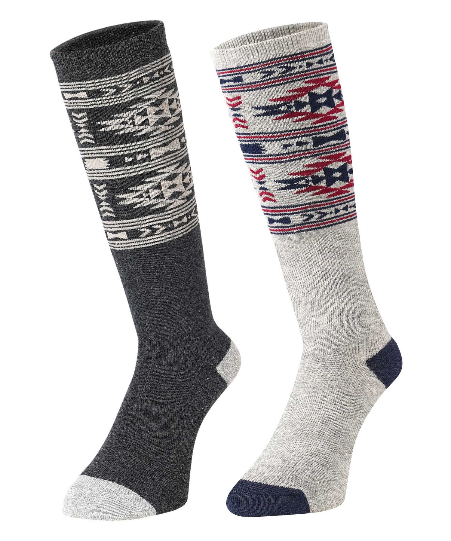 northpeak ノースピーク MINE LONG JUNIOR SOCKS ジュニア ソックス スノーボード キッズ ムラサキスポーツ 25-26モデル MX I11 【2526】(CH/GY1-16)