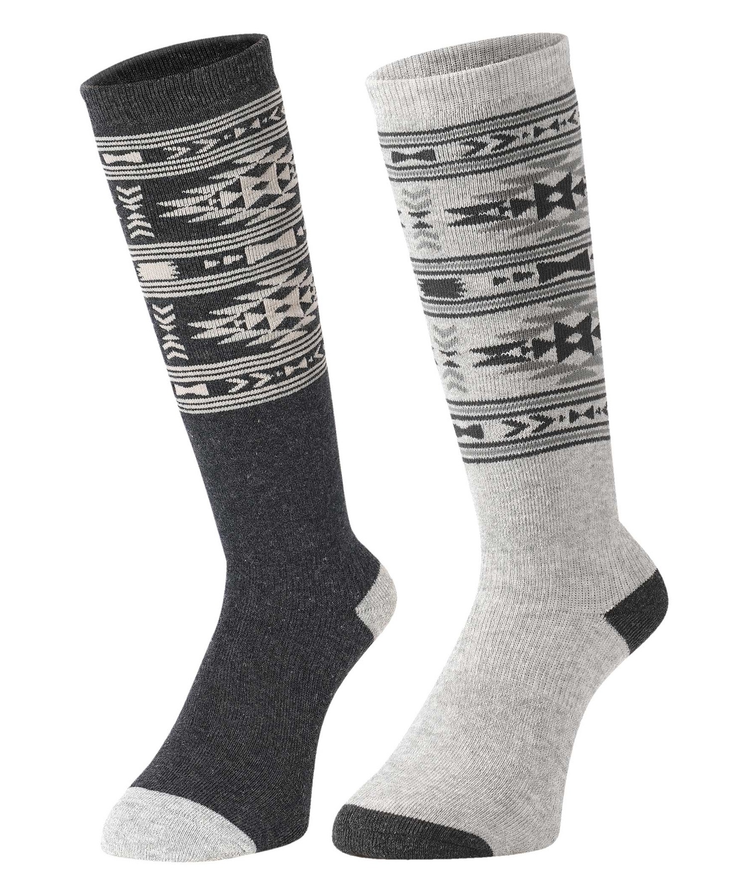 northpeak ノースピーク MINE LONG JUNIOR SOCKS ジュニア ソックス スノーボード キッズ ムラサキスポーツ 25-26モデル MX I11 【2526】(CH/GY2-22)