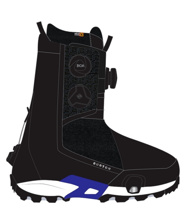 【早期購入】BURTON バートン スノーボード ブーツ メンズ Highshot X Pro Step On ステップオン ムラサキスポーツ 25-26モデル MM E16