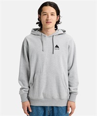 BURTON バートン Mountain Pullover Hoodie スノーボード ウェア インナー ユニセックス フーディー パーカー 25-26モデル 【2526】(GRAYHEATHER-XXS)