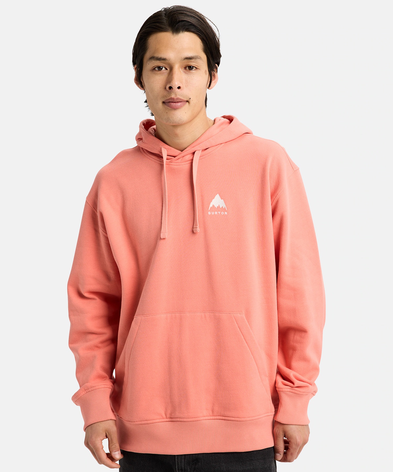 BURTON バートン Mountain Pullover Hoodie スノーボード ウェア インナー ユニセックス フーディー パーカー 25-26モデル 【2526】(SUNRISECORAL-XXS)