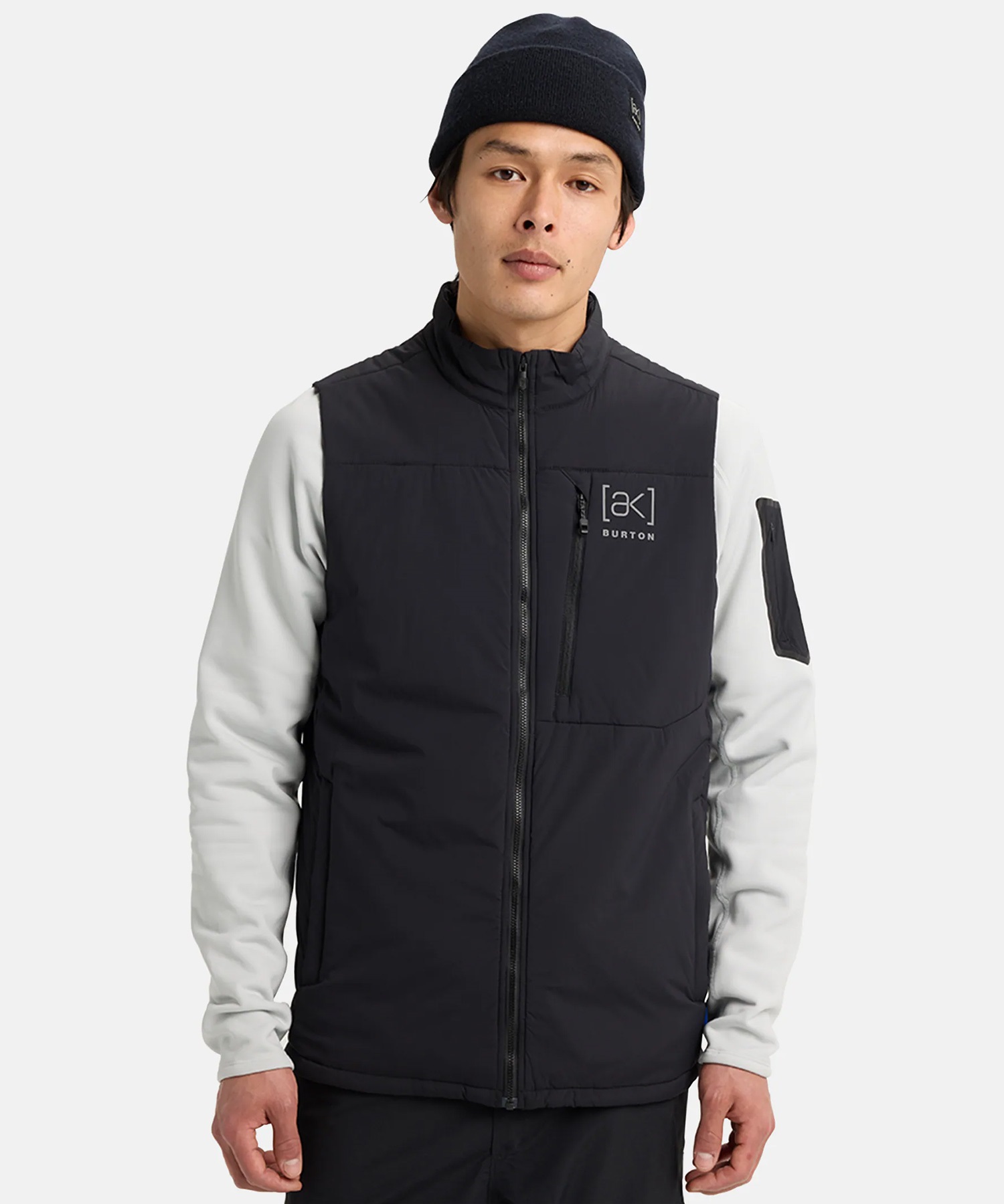BURTON バートン エーケー [ak] Helium Stretch Insulated Vest ベスト スノーボード ウェア インナー メンズ 25-26モデル 【2526】(TRUEBLACK-XS)