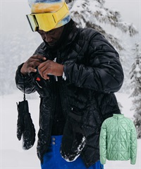 BURTON バートン エーケー Men's [ak] Baker Ultralight Down Jacket スノーボード ウェア インナー メンズ 25-26モデル 【2526】(TRUEBLACK-XS)