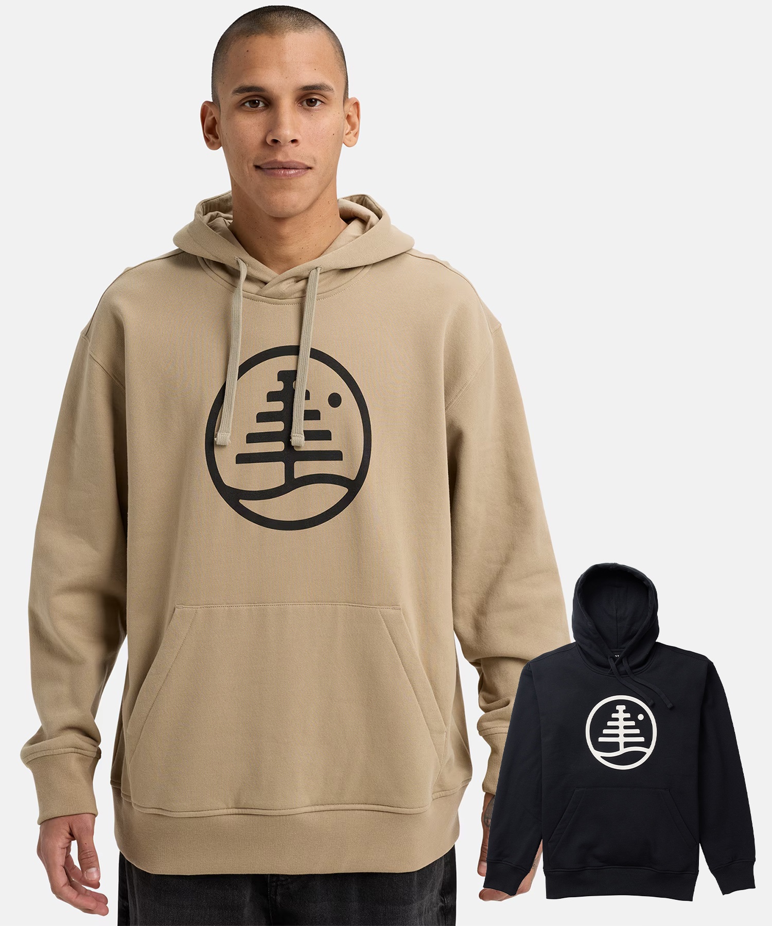 BURTON バートン Family Tree Pullover Hoodie スノーボード ウェア インナー ユニセックス フーディー パーカー 25-26モデル 【2526】(SUMMITTAUPE-XXS)