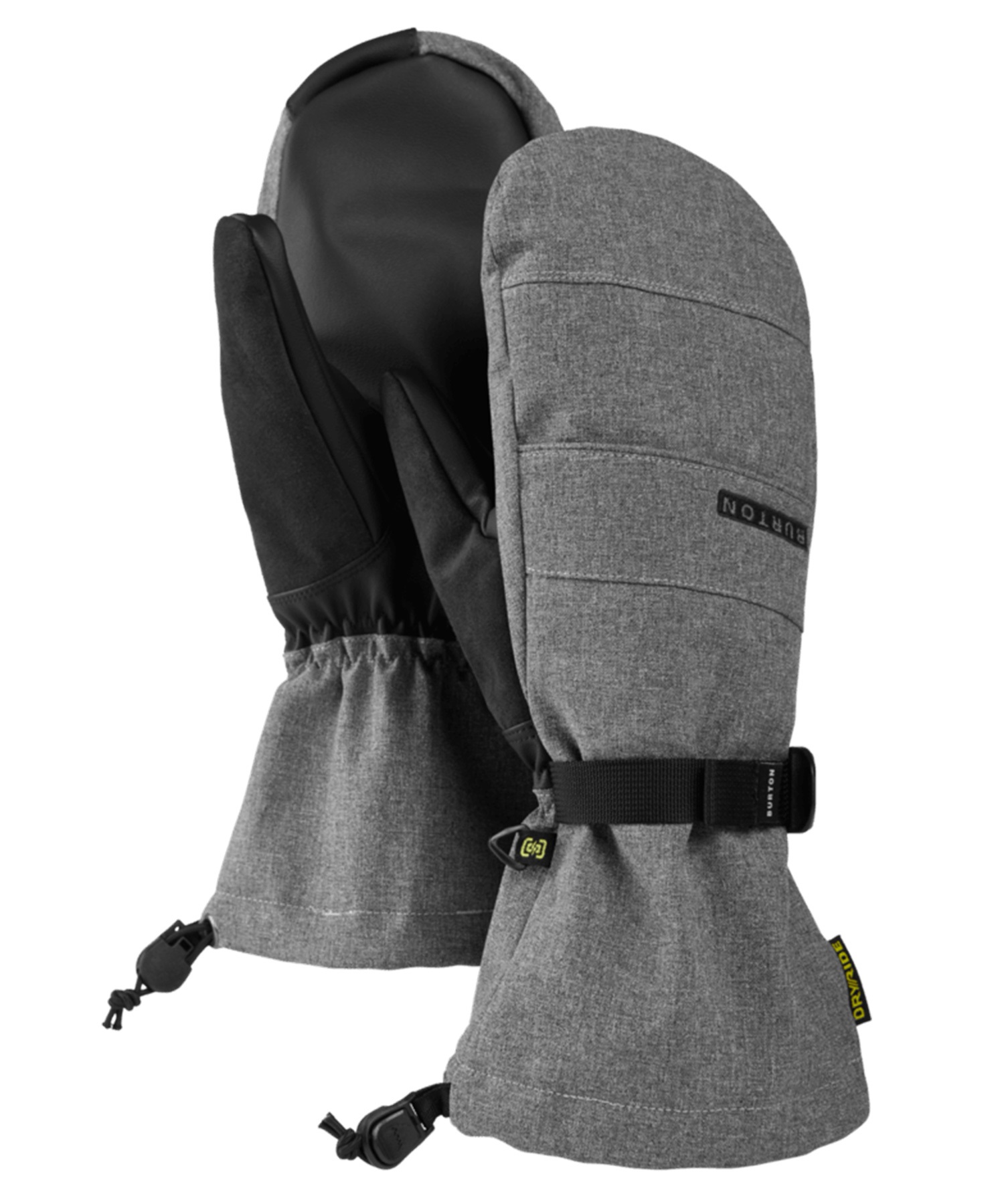 BURTON バートン Men's Profile Mittens スノーボード グローブ メンズ ムラサキスポーツ 25-26モデル MM E22 【2526】(GRAYHEATHER-XS)
