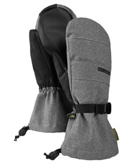 BURTON バートン Men's Profile Mittens スノーボード グローブ メンズ ムラサキスポーツ 25-26モデル MM E22 【2526】(GRAYHEATHER-XS)