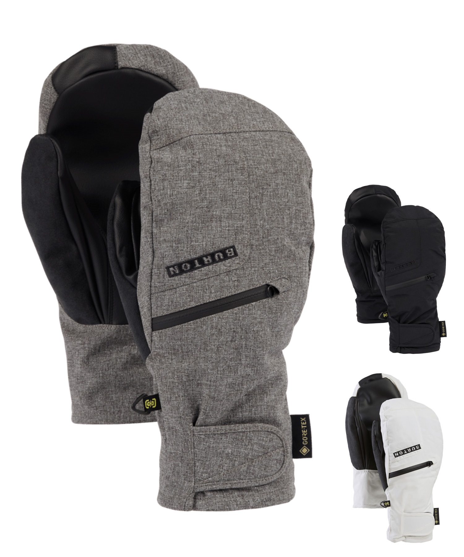 BURTON バートン Men's GORE-TEX Under Mittens スノーボード グローブ メンズ ムラサキスポーツ 25-26モデル MM E22 【2526】(TRUEBLACK-XS)