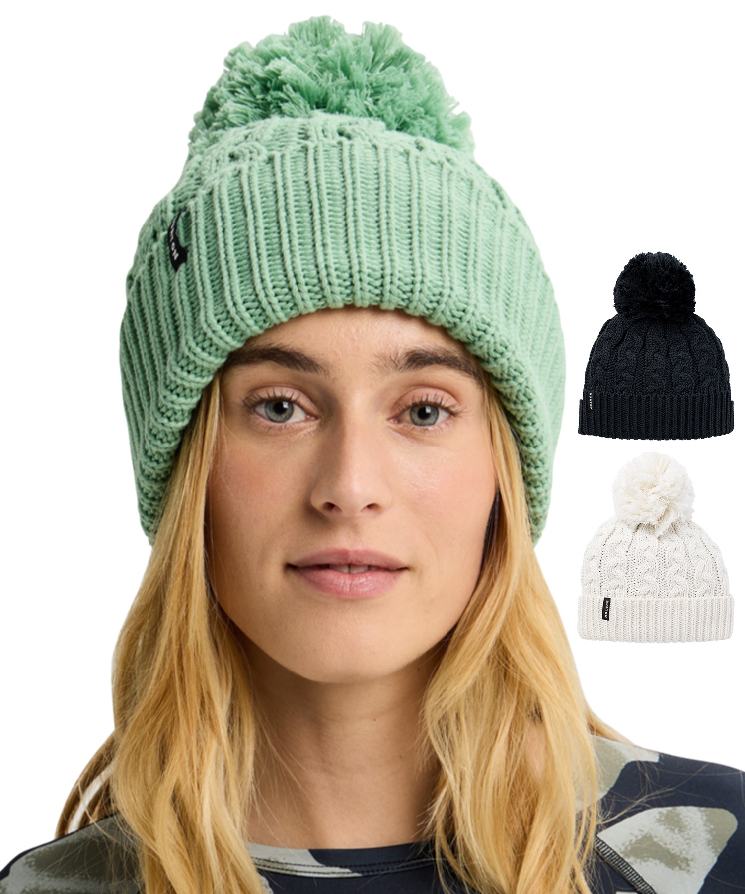 BURTON バートン Zippy Fleece-Lined Beanie スノーボード ビーニー ニット帽 ユニセックス 25-26モデル MM E22 【2526】(SOFTSAGE-ONESIZE)