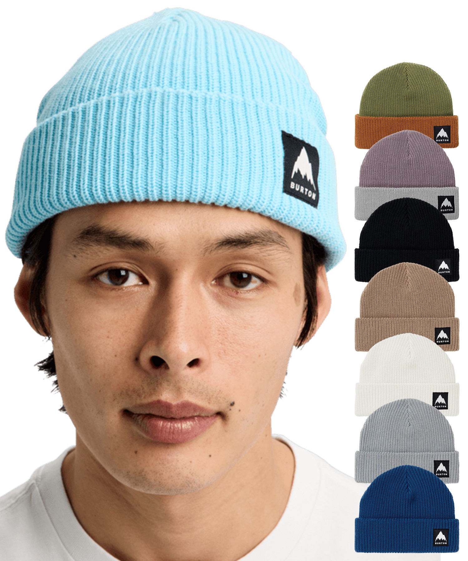 BURTON バートン Recycled VT Beanie スノーボード ビーニー ニット帽 ユニセックス ムラサキスポーツ 25-26モデル MM E22 【2526】(FIESTARED-ONESIZE)