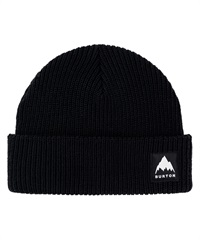 BURTON バートン Recycled VT Beanie スノーボード ビーニー ニット帽 ユニセックス ムラサキスポーツ 25-26モデル MM E22 【2526】(TRUEBLACK-ONESIZE)