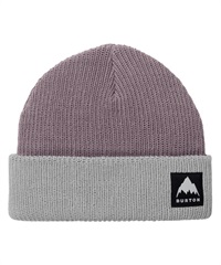 BURTON バートン Recycled VT Beanie スノーボード ビーニー ニット帽 ユニセックス ムラサキスポーツ 25-26モデル MM E22 【2526】(WASHEDLAVENDERGRAYCLOUD-ONESIZE)