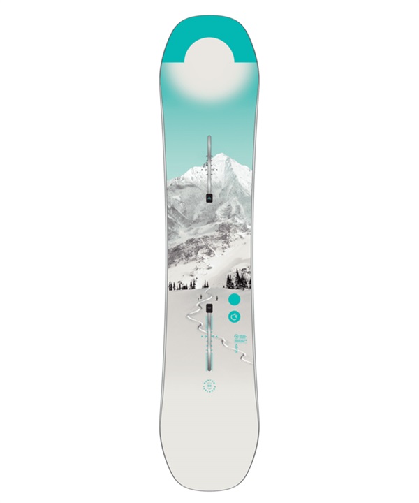 【2526】BURTON バートン スノーボード 板 キッズ ユース Girls Feelgood Smalls ムラサキスポーツ 25-26モデル MM G4