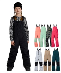 BURTON バートン Kids' Skylar 2L Bib Pants ビブパンツ スノーボード ウェア パンツ キッズ 25-26モデル MM G18 【2526】(SUMMITTAUPE-XS)