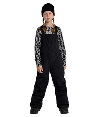 BURTON バートン Kids' Skylar 2L Bib Pants ビブパンツ スノーボード ウェア パンツ キッズ 25-26モデル MM G18 【2526】(TRUEBLACK-XS)