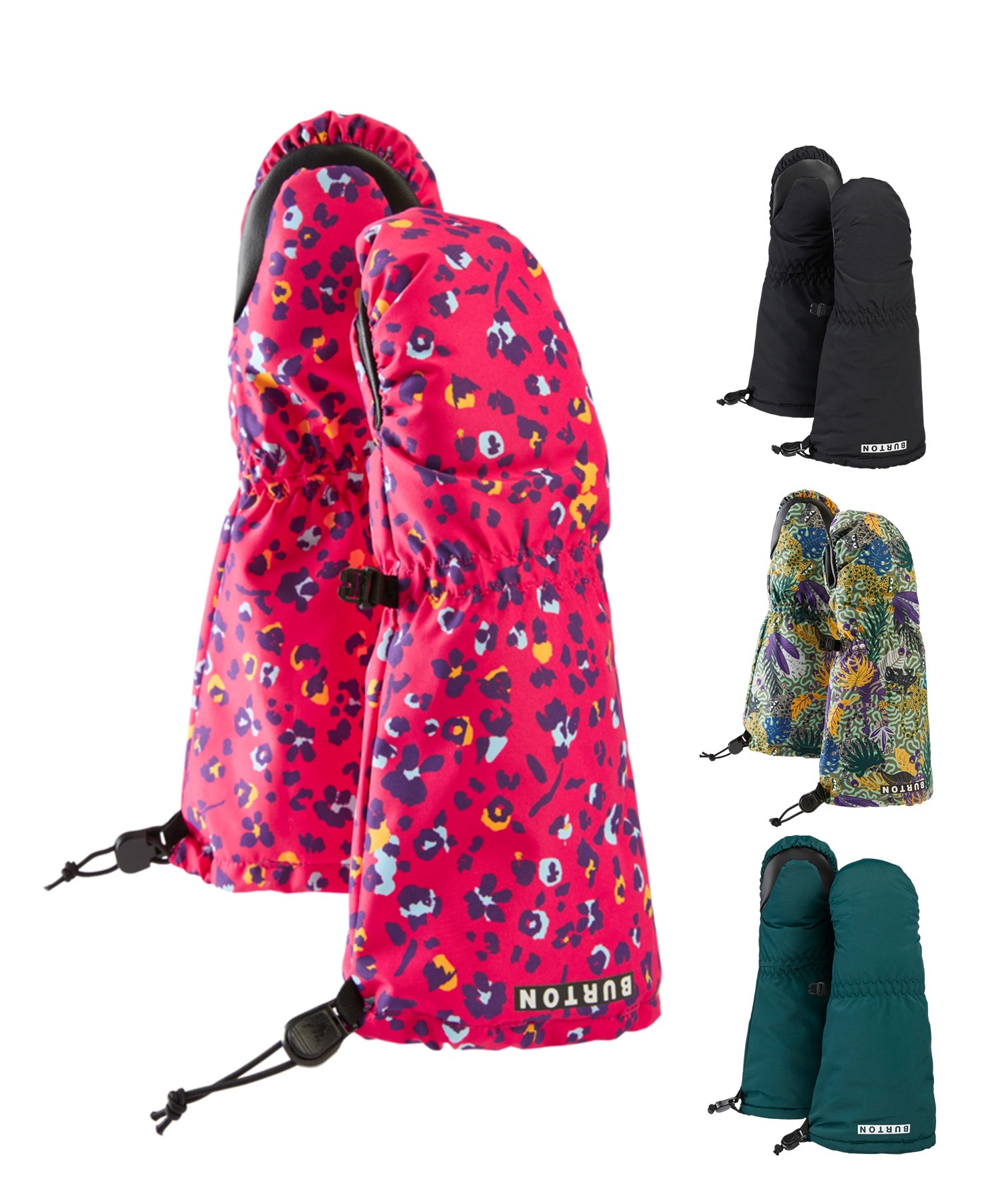 BURTON バートン Toddlers' Grommit Mittens スノーボード グローブ キッズ ムラサキスポーツ 25-26モデル MM G18 【2526】(TRUEBLACK-56)