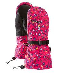 【早期購入/店頭受取対象外】BURTON バートン スノーボード グローブ キッズ Kids' GORE-TEX Mittens ミトン ゴアテックス 25-26モデル MM G18(WILDCATFLORAL-XS)