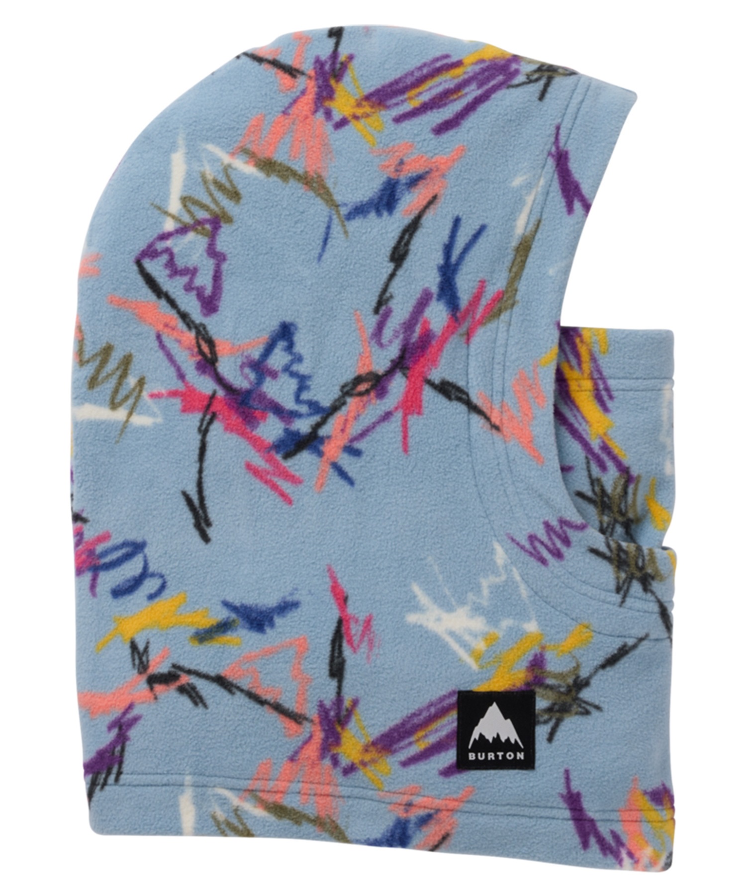 【早期購入/店頭受取対象外】BURTON バートン スノーボード フードウォーマー ネックウォーマー キッズ Kids' Burke Hood ヘルメット対応 25-26モデル MM G18(SCRIBBLE-1SZFITALL)