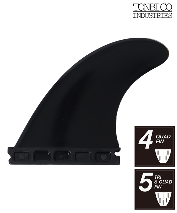 TONBI トンビ FUTURE SURF FIN TRI-QUAD フューチャー サーフィン フィン ムラサキスポーツ