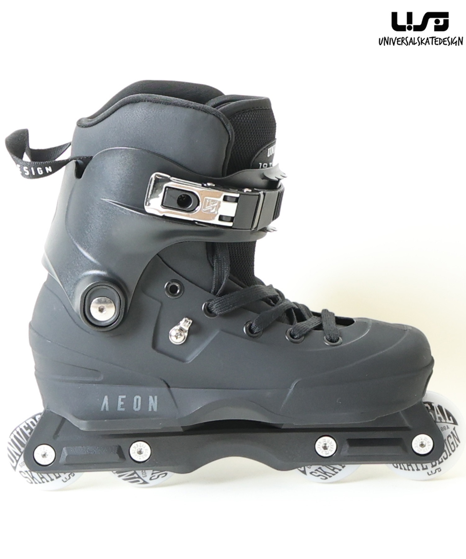 USD ユーエスディー インラインスケート USD AEON 60 ムラサキスポーツ(BK-23.5cm)