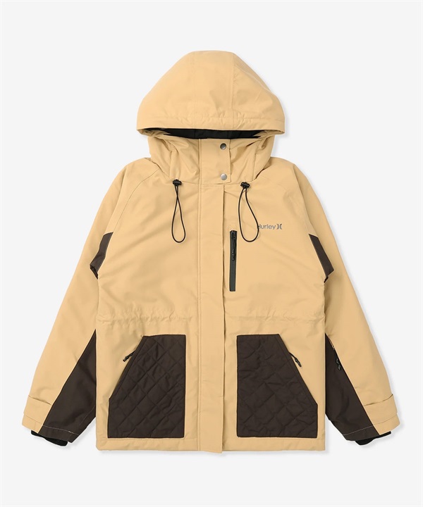 HURLEY ハーレー INSULATION DRAW CORD SNOW JACKET WSJK252039 スノーボード ウェア ジャケット レディース ムラサキスポーツ 25-26モデル