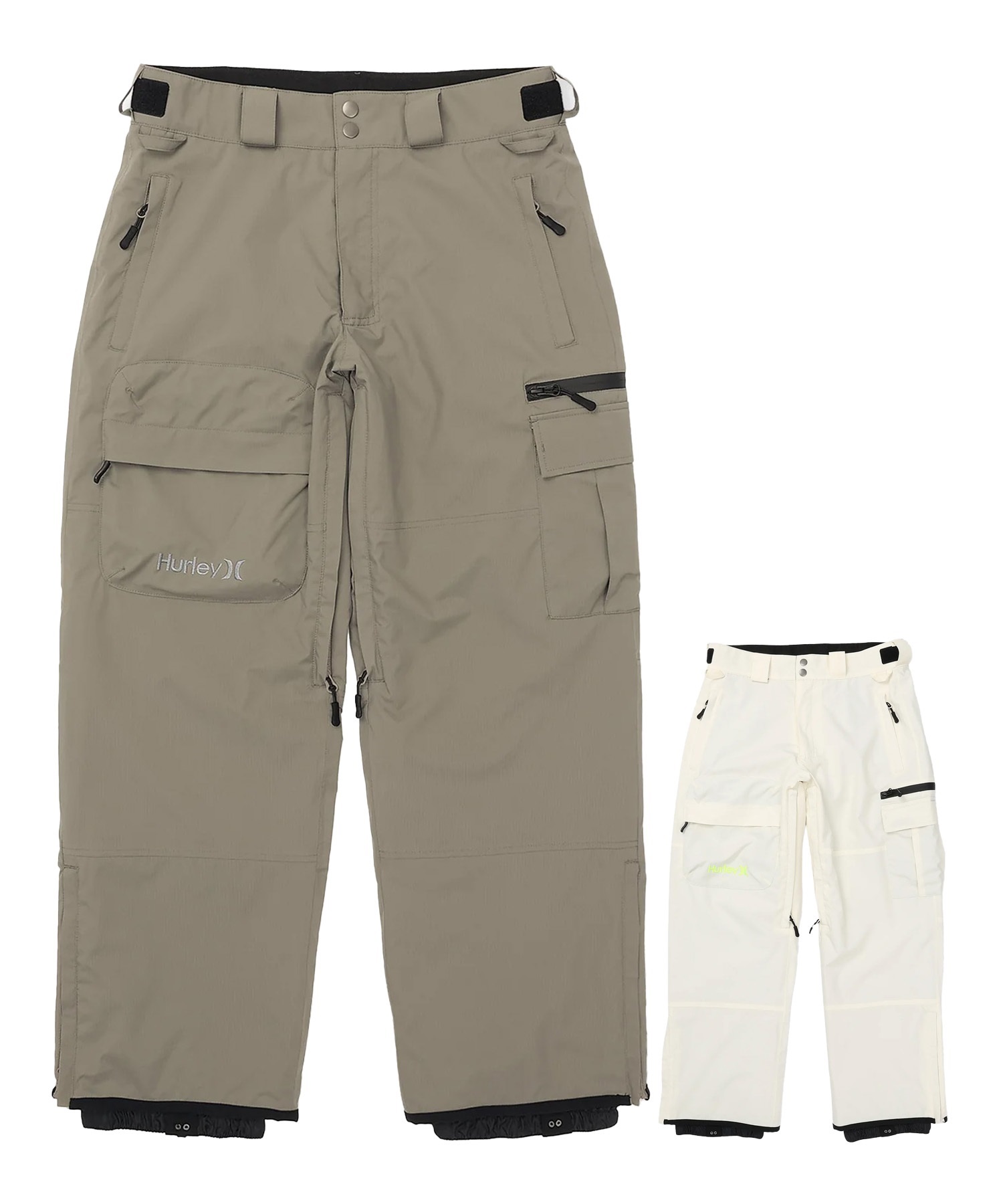 び*☆様 ハーレー（HURLEY）スノーボード ウェア パンツ カーゴパンツ HURLEY ハーレー スノーボード ウェア パンツ ユニセックス RIPSTOP