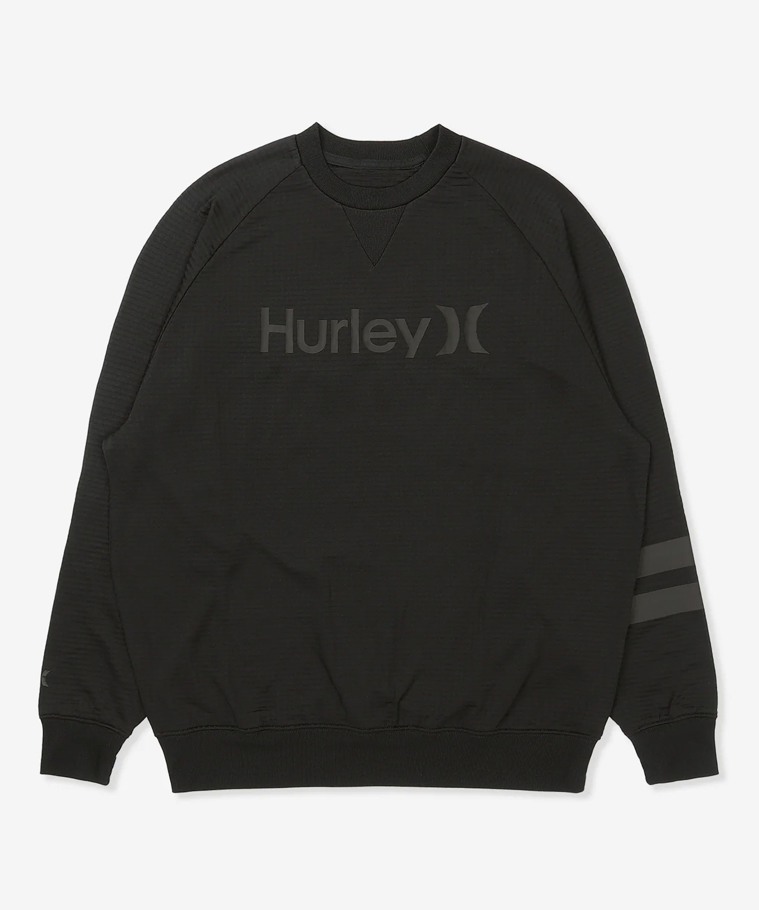 HURLEY ハーレー PHANTOM WAFFLE INNER MSWI252087 スノーボード インナーウェア トレーナー スウェット ユニセックス ムラサキスポーツ 25-26モデル(BLK-M)