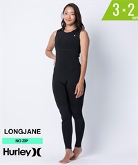 Hurley ハーレー ICON 3×2mm LONG JOHN GZLJIC25 レディース ウェット
