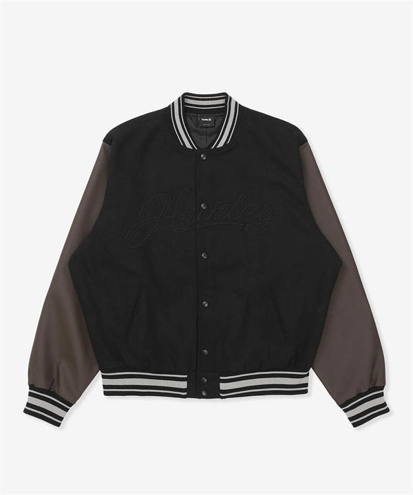Hurley ハーレー アウター スタジャン メンズ アーティフィシャル レザー ジャケット ARTFICIAL LEATHER JACKET MCJK252058
