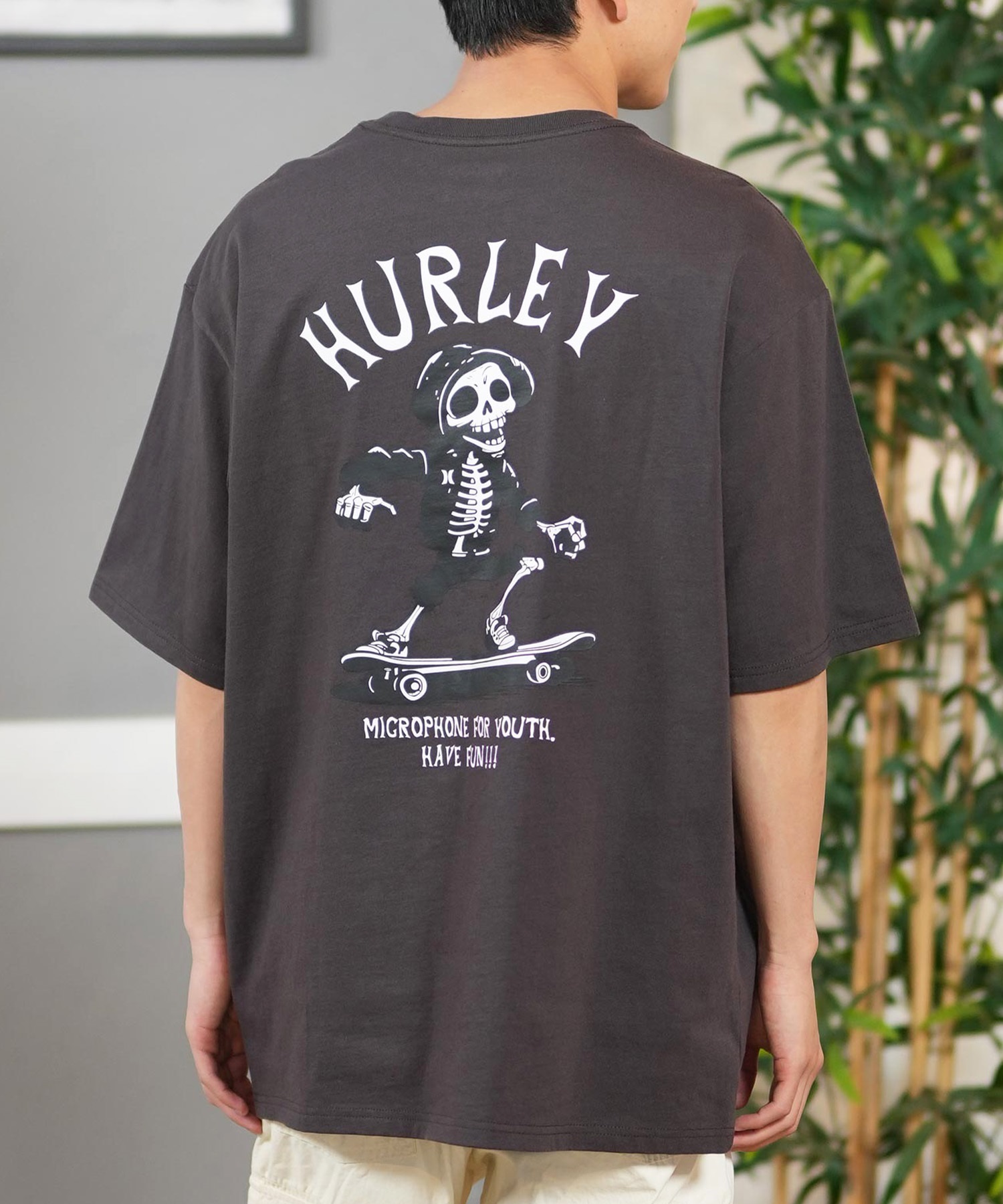 Hurley ハーレー 半袖 Tシャツ メンズ バックプリント オーバーサイズ