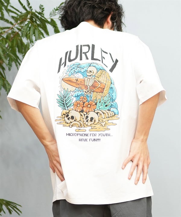 Hurley ハーレー 半袖 Tシャツ メンズ バックプリント オーバーサイズ MCSS251086