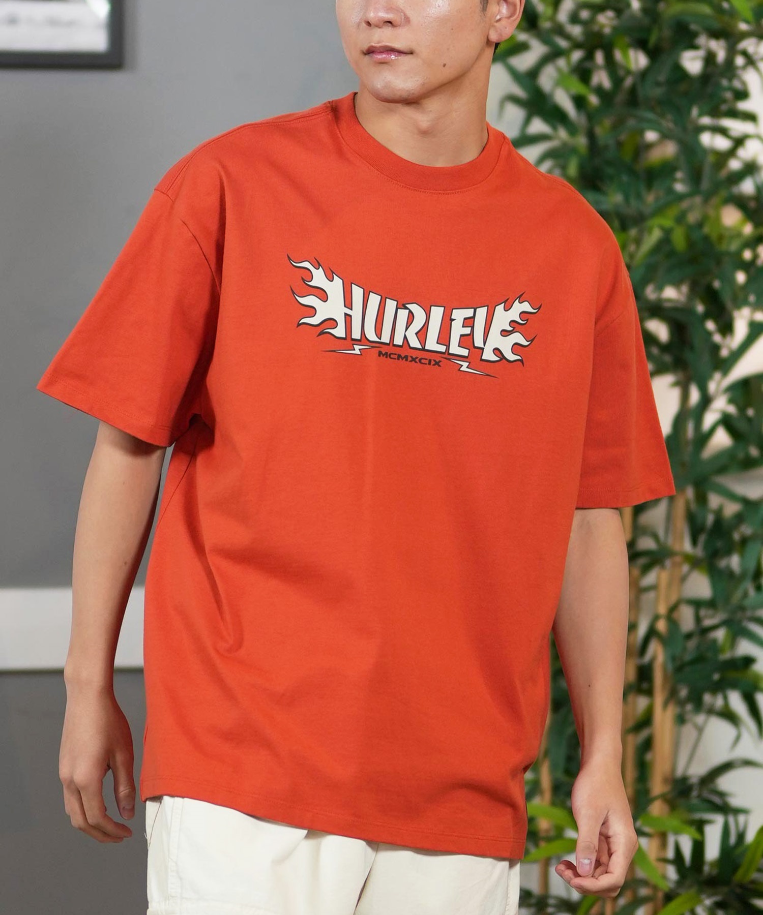 Hurley ハーレー 半袖 Tシャツ メンズ フロントプリント BURNT SS TEE