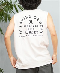 Hurley ハーレー タンクトップ メンズ バックプリント ノースリーブ 袖なし MCSL251083