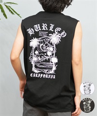 Hurley ハーレー タンクトップ メンズ バックプリント ノースリーブ 袖なし MCSL251084