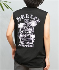 Hurley ハーレー タンクトップ メンズ バックプリント ノースリーブ 袖なし MCSL251084