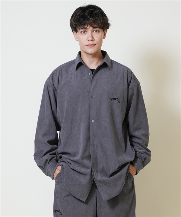 Hurley ハーレー 長袖 シャツ メンズ コーデュロイ MCWV252045