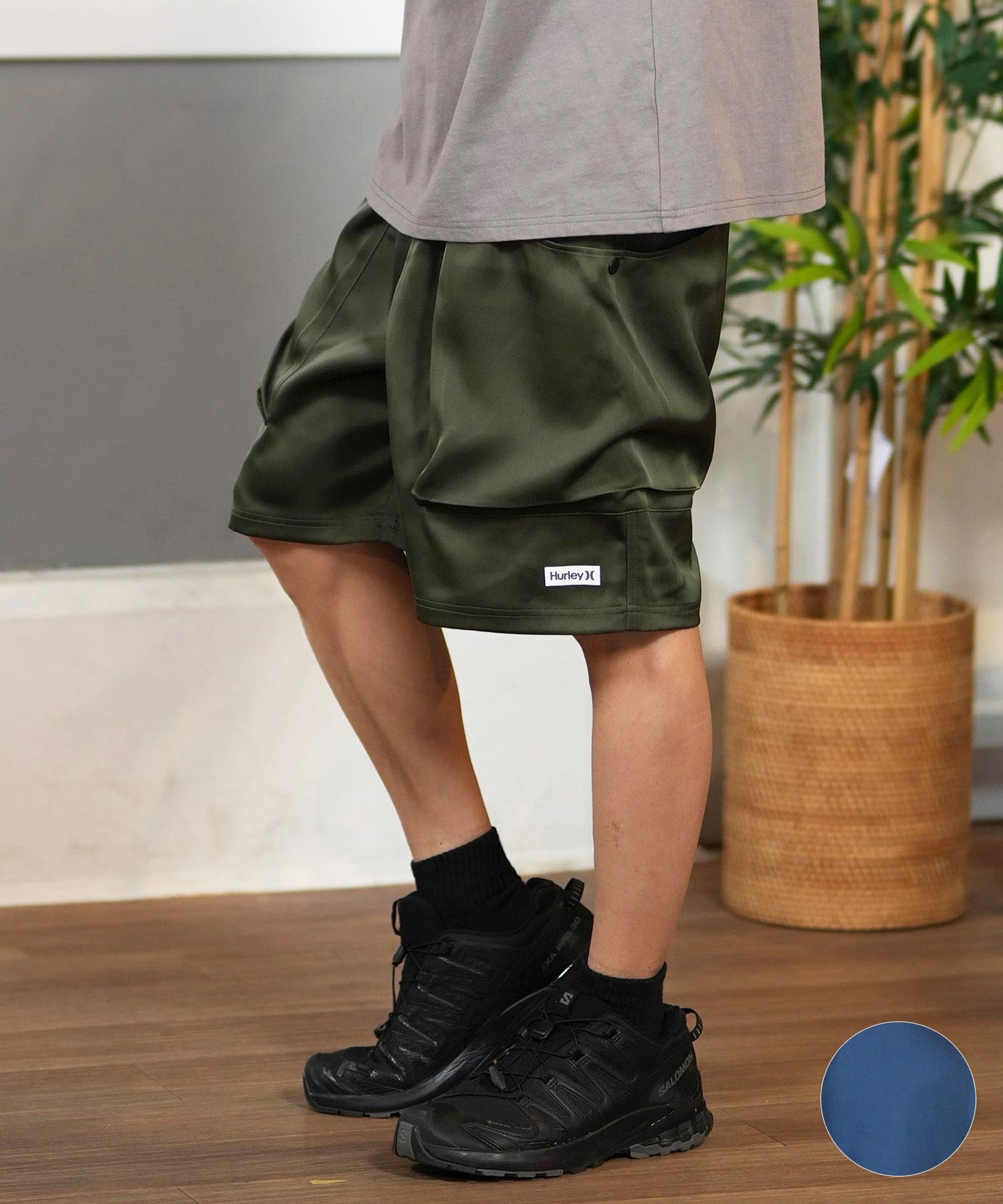Hurley ハーレー ショートパンツ メンズ サテンショーツ